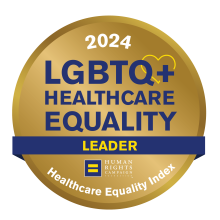 2024 LGBTQ+ Healthcare Equity Leader Logo